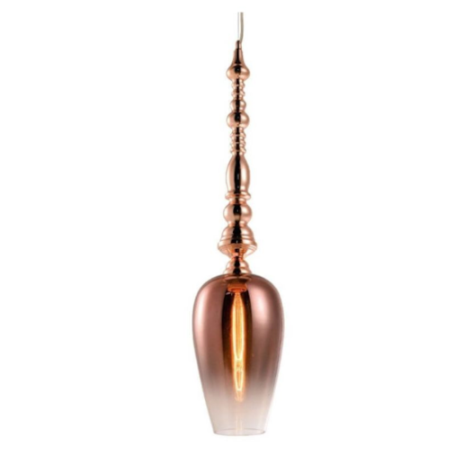 PENDENTE TAZZA 18CM E27 ROSÊ GOLD | ORLUCE OR1221 PENDENTE TAZZA 18CM E27 ROSÊ GOLD | ORLUCE OR1221
