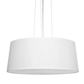 PENDENTE TECIDO LISO REDONDO Ø55CM ALT 50CM PINTURA ALUMÍNIO/TECIDO | GOLDEN-ART T977PI PENDENTE TECIDO LISO REDONDO Ø55CM ALT 50CM PINTURA ALUMÍNIO/TECIDO | GOLDEN-ART T977PI