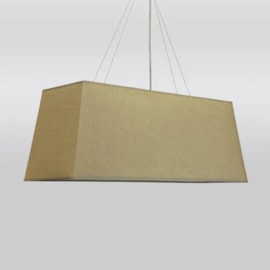 PENDENTE TECIDO LISO RETANGULAR 120X28CM PINTURA ALUMÍNIO/TECIDO | GOLDEN-ART T969-120PI PENDENTE TECIDO LISO RETANGULAR 120X28CM PINTURA ALUMÍNIO/TECIDO | GOLDEN-ART T969-120PI