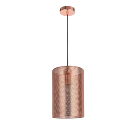 PENDENTE TELINHA 1XE27 BIVOLT 20X32CM METAL COBRE | BELLA ILUMINAÇÃO CI002 PENDENTE TELINHA 1XE27 BIVOLT 20X32CM METAL COBRE | BELLA ILUMINAÇÃO CI002