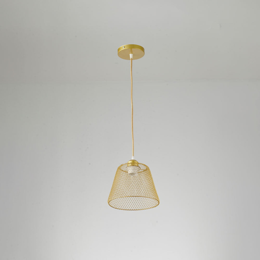 PENDENTE TEOL 21CM METAL DOURADO | NORDECOR 2603 PENDENTE TEOL 21CM METAL DOURADO | NORDECOR 2603