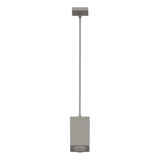 PENDENTE TOWER FACE PLANA QUADRADO 11,2X7,2X7,2CM TERMOPLÁSTICO CINZA | SAVEENERGY SE-385.2973 PENDENTE TOWER FACE PLANA QUADRADO 11,2X7,2X7,2CM TERMOPLÁSTICO CINZA | SAVEENERGY SE-385.2973
