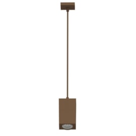 PENDENTE TOWER FACE PLANA QUADRADO 11,2X7,2X7,2CM TERMOPLÁSTICO MARROM | SAVEENERGY SE-385.2975 PENDENTE TOWER FACE PLANA QUADRADO 11,2X7,2X7,2CM TERMOPLÁSTICO MARROM | SAVEENERGY SE-385.2975