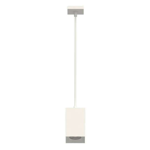 PENDENTE TOWER FACE RECUADO QUADRADO 11,2X7,2X7,2CM TERMOPLÁSTICO BRANCO | SAVEENERGY SE-385.2970