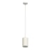 PENDENTE TOWER FACE RECUADO REDONDO Ø7,2X11,2CM TERMOPLÁSTICO BRANCO | SAVEENERGY SE-385.2978