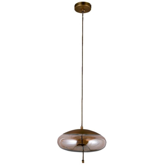 PENDENTE TRIPLET LED 5W 3000K Ø31X15CM METAL BRONZE E VIDRO CHAMPAGNE | STUDIOLUCE WHITE PD1081 PENDENTE TRIPLET LED 5W 3000K Ø31X15CM METAL BRONZE E VIDRO CHAMPAGNE | STUDIOLUCE WHITE PD1081