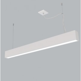 PENDENTE TROPICAL RETANGULAR 1 TUBULAR T8 120CM 128X7,5CM ALUMÍNIO E ACRÍLICO | USINA 4706/125F CH PENDENTE TROPICAL RETANGULAR 1 TUBULAR T8 120CM 128X7,5CM ALUMÍNIO E ACRÍLICO | USINA 4706/125F CH