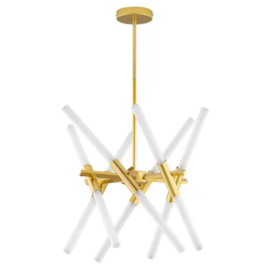 PENDENTE TUBE DOURADO 12L G9 | ORLUCE OR1190 PENDENTE TUBE DOURADO 12L G9 | ORLUCE OR1190