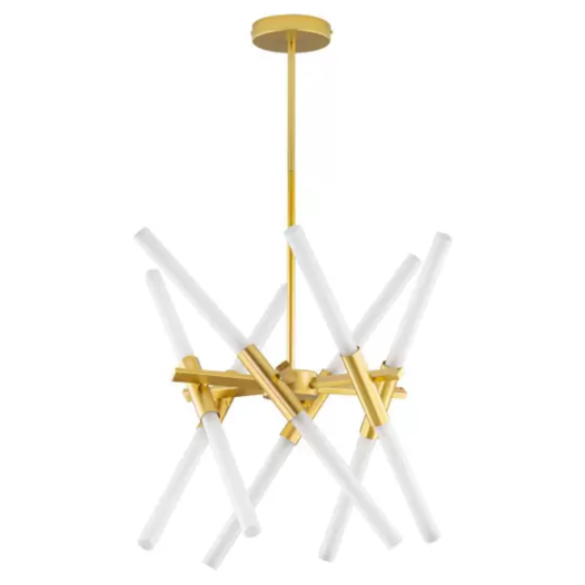 PENDENTE TUBE DOURADO 12L G9 | ORLUCE OR1190 PENDENTE TUBE DOURADO 12L G9 | ORLUCE OR1190