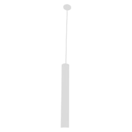 PENDENTE TUBO MR11 300MM BRANCO CANOPLA EMBUTIR | MOON 1091102