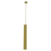 PENDENTE TUBO MR11 300MM OURO CANOPLA EMBUTIR | MOON 1091104