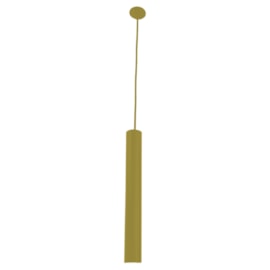 PENDENTE TUBO MR11 300MM OURO CANOPLA EMBUTIR | MOON 1091104 PENDENTE TUBO MR11 300MM OURO CANOPLA EMBUTIR | MOON 1091104