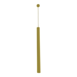 PENDENTE TUBO MR11 300MM OURO CANOPLA SOBREPOR | MOON 1091114 PENDENTE TUBO MR11 300MM OURO CANOPLA SOBREPOR | MOON 1091114