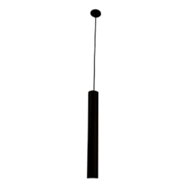 PENDENTE TUBO MR11 300MM PRETO CANOPLA EMBUTIR | MOON 1091103 PENDENTE TUBO MR11 300MM PRETO CANOPLA EMBUTIR | MOON 1091103
