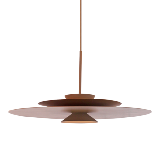 PENDENTE TULE Ø60X25,4CM ALUMÍNIO | USINA 25121/60 PENDENTE TULE Ø60X25,4CM ALUMÍNIO | USINA 25121/60