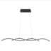 PENDENTE TWINE LED 15W 3000K 88X7CM PRETO | STUDIOLUCE WHITE QPD1339PT