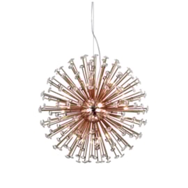 PENDENTE URCHIN Ø60CM ROSE GOLD | SKYLIGHT SKY-3036 PENDENTE URCHIN Ø60CM ROSE GOLD | SKYLIGHT SKY-3036