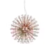 PENDENTE URCHIN Ø60CM ROSE GOLD | SKYLIGHT SKY-3036 PENDENTE URCHIN Ø60CM ROSE GOLD | SKYLIGHT SKY-3036