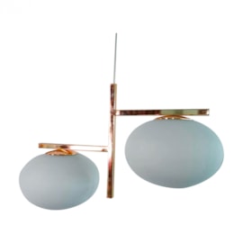 PENDENTE VERMONT DOURADO E BRANCO | STUDIOLUCE PD1752 PENDENTE VERMONT DOURADO E BRANCO | STUDIOLUCE PD1752