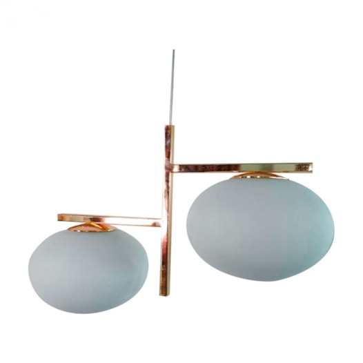 PENDENTE VERMONT DOURADO E BRANCO | STUDIOLUCE PD1752 PENDENTE VERMONT DOURADO E BRANCO | STUDIOLUCE PD1752