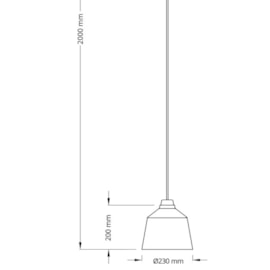 PENDENTE VETRI 1X E27 Ø23X200CM METAL PRETO FOSCO/VIDRO FUMÊ/MADEIRA | FLAVO FP1110FM PENDENTE VETRI 1X E27 Ø23X200CM METAL PRETO FOSCO/VIDRO FUMÊ/MADEIRA | FLAVO FP1110FM