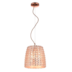 PENDENTE VIENNA 3XG9 BIVOLT 25X26CM METAL, CRISTAL E VIDRO COBRE E TRANSPARENTE | BELLA ILUMINAÇÃO HO172PC