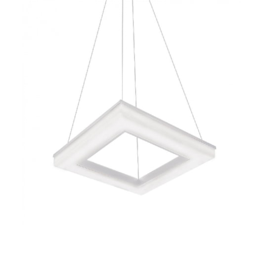 PENDENTE WIDE LED 33,6W 4000K 127/220V 470X470X65MM 5M CABO | NEWLINE 496XLED4 PENDENTE WIDE LED 33,6W 4000K 127/220V 470X470X65MM 5M CABO | NEWLINE 496XLED4