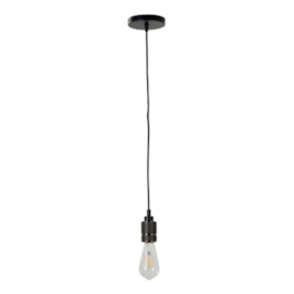 PENDENTE WINO 180CM ALUMÍNIO PRETO | NORDECOR 2266 PENDENTE WINO 180CM ALUMÍNIO PRETO | NORDECOR 2266