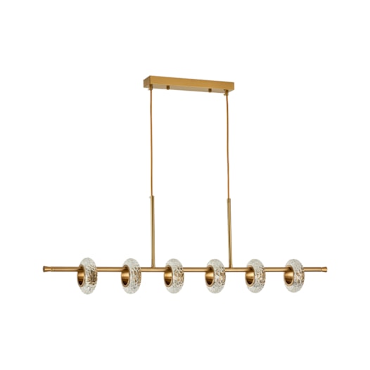 PENDETE TORCELLO 6 ELOS 970X110X610 LED 20W 3000K 1200 LM BIVOLT CHAMPAGNE | USINA IMPORTS UI20080/6CP-MCP-M PENDETE TORCELLO 6 ELOS 970X110X610 LED 20W 3000K 1200 LM BIVOLT CHAMPAGNE | USINA IMPORTS UI20080/6CP-MCP-M