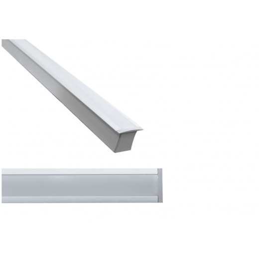 PERFIL DE ALUMÍNIO EMBUTIR MASTER ECO 2,5M | ROMALUX 80136A PERFIL DE ALUMÍNIO EMBUTIR MASTER ECO 2,5M | ROMALUX 80136A