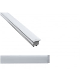 PERFIL DE ALUMÍNIO EMBUTIR MINI ECO 2,5M | ROMALUX 80135A PERFIL DE ALUMÍNIO EMBUTIR MINI ECO 2,5M | ROMALUX 80135A
