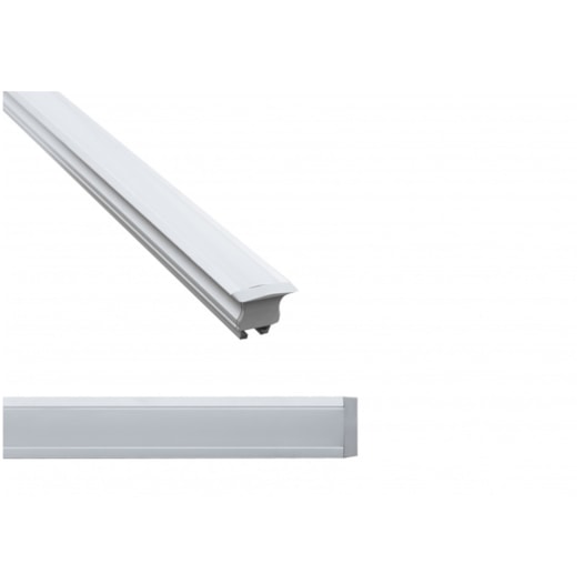 PERFIL DE ALUMÍNIO EMBUTIR MINI ECO 2,5M | ROMALUX 80135A PERFIL DE ALUMÍNIO EMBUTIR MINI ECO 2,5M | ROMALUX 80135A