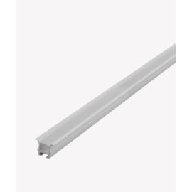 PERFIL DE EMBUTIR 17 IGNIS LINEAR 2 METROS 200X2,45X2CM ALUMÍNIO BRANCO | OPUS LED OPS 39411