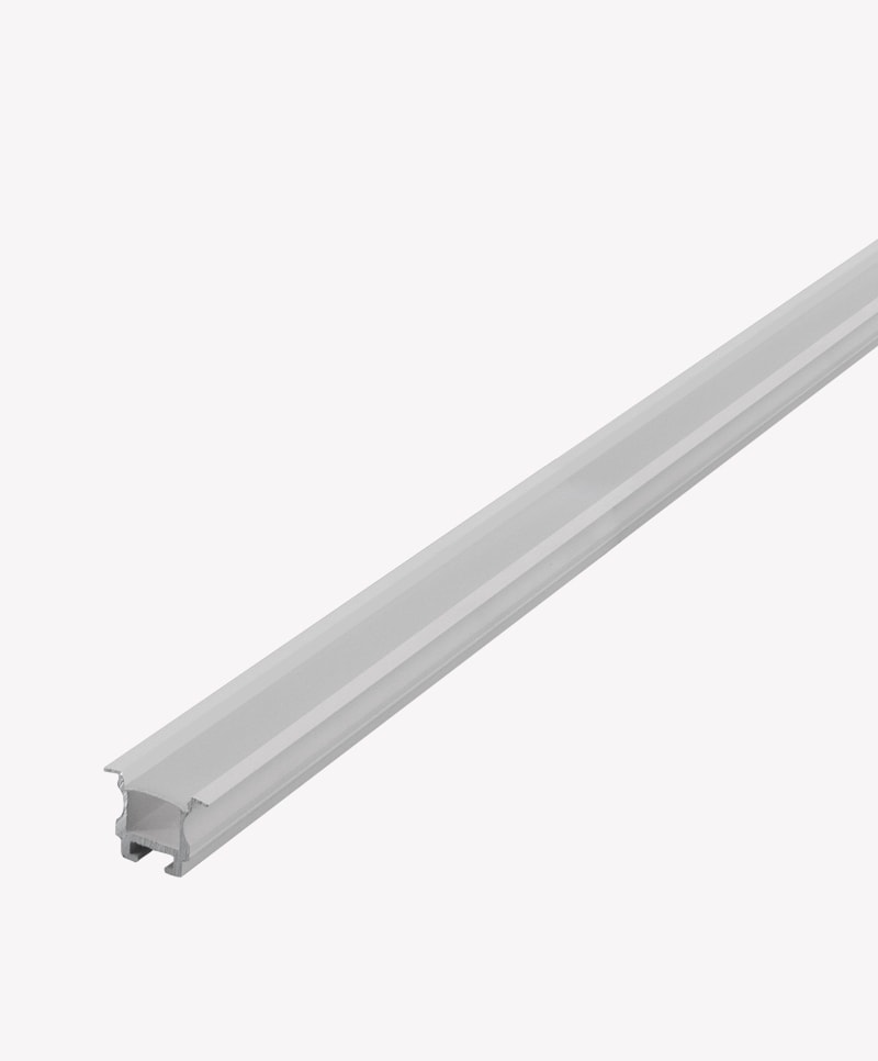 Perfil de Embutir Line Up Linear 220x8,5cm Alumínio Branco