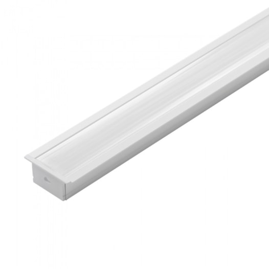 PERFIL DE EMBUTIR 4,3X2,3CM 3 METROS BRANCO | NORDECOR 4160 PERFIL DE EMBUTIR 4,3X2,3CM 3 METROS BRANCO | NORDECOR 4160