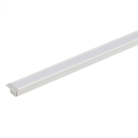 PERFIL DE EMBUTIR BABY LINEAR 300X1,4X1CM ALUMÍNIO BRANCO | GAYA 1270 PERFIL DE EMBUTIR BABY LINEAR 300X1,4X1CM ALUMÍNIO BRANCO | GAYA 1270