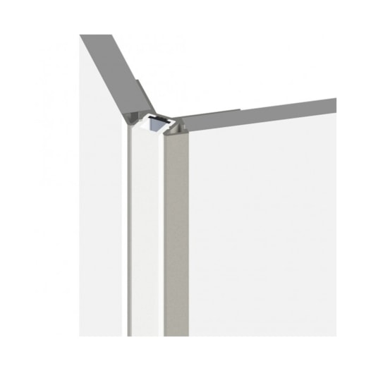 PERFIL DE EMBUTIR LED NO FRAME SOB MEDIDA LINEAR P/ CANTO EXTERNO 12V ALUMÍNIO PRATA | MISTERLED SLED9075 PERFIL DE EMBUTIR LED NO FRAME SOB MEDIDA LINEAR P/ CANTO EXTERNO 12V ALUMÍNIO PRATA | MISTERLED SLED9075