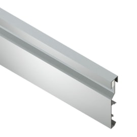 PERFIL DE EMBUTIR LED SOB MEDIDA LINEAR RODAPÉ 9,6W/M 12V ALUMÍNIO BRANCO | MISTERLED SLED9085 R10