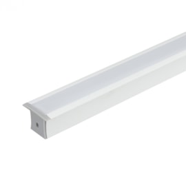 PERFIL DE EMBUTIR LINEAR 100X3,6CM ALUMÍNIO BRANCO | GAYA 9206 PERFIL DE EMBUTIR LINEAR 100X3,6CM ALUMÍNIO BRANCO | GAYA 9206
