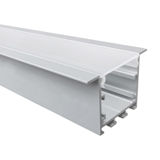 PERFIL DE EMBUTIR LINEAR 3 METROS 300X5X3,5CM ALUMÍNIO E POLICARBONATO BRANCO | PIX ILUMINAÇÃO 36506466 PERFIL DE EMBUTIR LINEAR 3 METROS 300X5X3,5CM ALUMÍNIO E POLICARBONATO BRANCO | PIX ILUMINAÇÃO 36506466