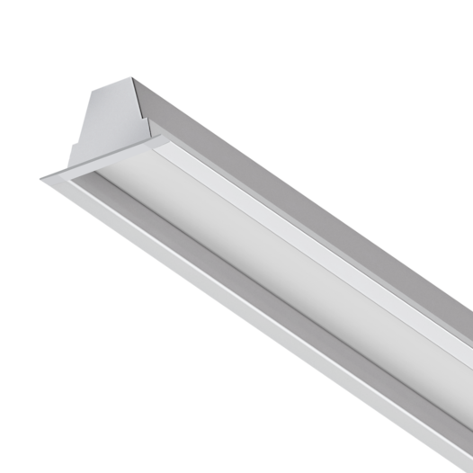 PERFIL DE EMBUTIR RECUADO LED SOB MEDIDA LINEAR 14,4W/M 12V ALUMÍNIO | MISTERLED SLED9014 E73 14,4W