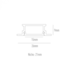 PERFIL DE EMBUTIR SIMPLE WAY W15E BAIXO LINEAR 1 METRO ALUMÍNIO E ACRÍLICO | INTERLIGHT W15E.9311 PERFIL DE EMBUTIR SIMPLE WAY W15E BAIXO LINEAR 1 METRO ALUMÍNIO E ACRÍLICO | INTERLIGHT W15E.9311