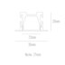 PERFIL DE EMBUTIR SIMPLE WAY W25E BAIXO LINEAR 1 METRO ALUMÍNIO E ACRÍLICO | INTERLIGHT W25EP.9391 PERFIL DE EMBUTIR SIMPLE WAY W25E BAIXO LINEAR 1 METRO ALUMÍNIO E ACRÍLICO | INTERLIGHT W25EP.9391