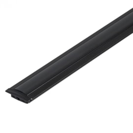 PERFIL DE EMBUTIR SLIM LINEAR 100X2,47X0,7CM ALUMÍNIO PRETO | GAYA 1214 PERFIL DE EMBUTIR SLIM LINEAR 100X2,47X0,7CM ALUMÍNIO PRETO | GAYA 1214