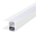 PERFIL DE EMBUTIR SLIM LINEAR DUPLO 200X2X2,8CM ALUMÍNIO BRANCO | GAYA 9347