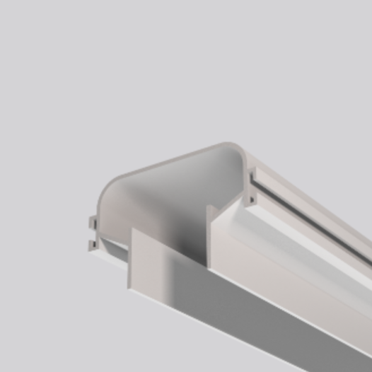 PERFIL DE EMBUTIR VARA DE 3M VARA INTEIRA SEM CORTE 6,6X4,2CM ALUMÍNIO | DIMLUX 700815/3M PERFIL DE EMBUTIR VARA DE 3M VARA INTEIRA SEM CORTE 6,6X4,2CM ALUMÍNIO | DIMLUX 700815/3M