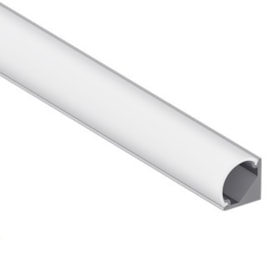 PERFIL DE LED 45º SOBREPOR CANTONEIRA 13MM | BELLUCE BLL0064