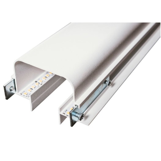 PERFIL DE LED EMBUTIR DUPLA FITA LED RISK NO FRAME ILUMINAÇÃO INDIRETA 92X2000X55MM | USINA 30755/200 PERFIL DE LED EMBUTIR DUPLA FITA LED RISK NO FRAME ILUMINAÇÃO INDIRETA 92X2000X55MM | USINA 30755/200