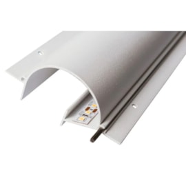 PERFIL DE LED EMBUTIR FENDA NO FRAME JUNÇÃO TETO/PAREDE 130X130MM | USINA 30662/TP PERFIL DE LED EMBUTIR FENDA NO FRAME JUNÇÃO TETO/PAREDE 130X130MM | USINA 30662/TP