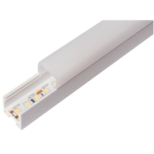 PERFIL DE LED SOBREPOR LINEAR TÊNUE 250CM 18,5X2500X29MM | USINA 30655/250